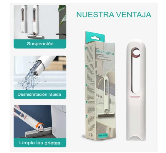 Mini Mopa Con Esponja Retráctil